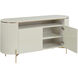 Paloma 60.75 X 18.75 inch High Gloss Cream Sideboard
